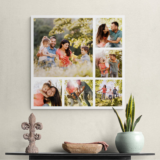 12" x 12" Canvas Print Collages